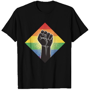 Discover LGBTQ Rights Fist T Shirts