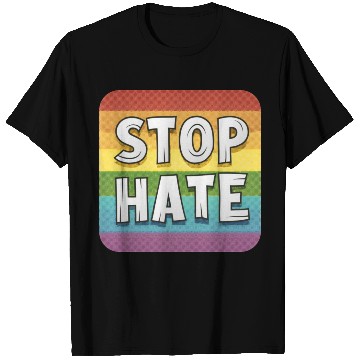 Discover LGBTQ Stop Hate T Shirts