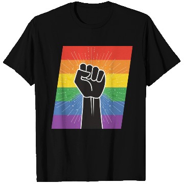 Discover LGBTQ Rights Fist T Shirts