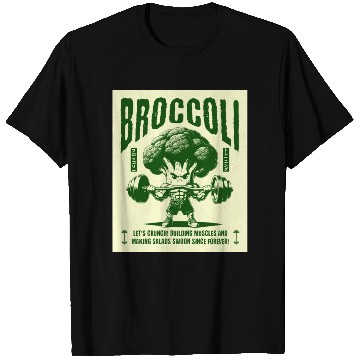 Discover Broccoli fitness. T Shirts