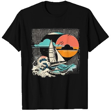 Discover Sailing Cartoon T Shirts