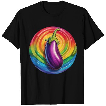 Discover LGBTQ Eggplant T Shirts