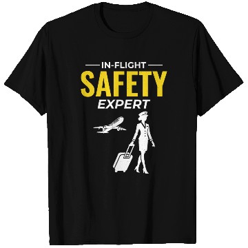 Discover Flight Attendant Aviation Cabin Crew Airline Staff T Shirts