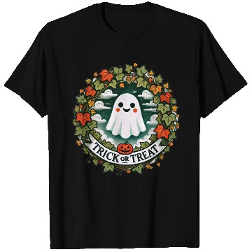 Discover Trick or Treat Ghost T Shirts