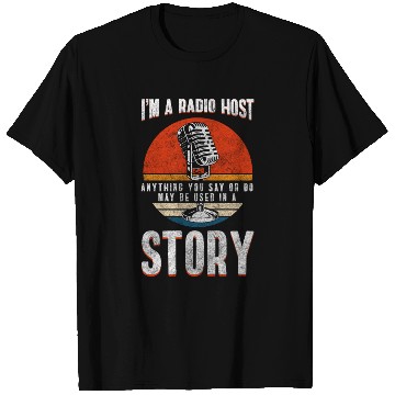 Discover Presenter Radio Wave Frequency T Shirts