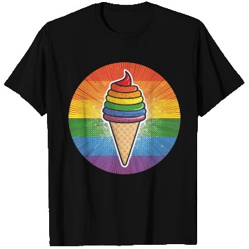 Discover LGBTQ Ice Cream T Shirts