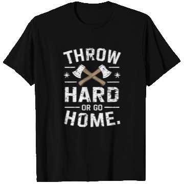 Discover Axe Throwing Enthusiasts Championship Precision T Shirts