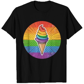 Discover LGBTQ Ice Cream T Shirts