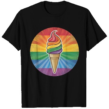 Discover LGBTQ Ice Cream T Shirts