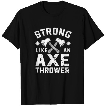 Discover Axe Throwing Enthusiasts Championship Precision T Shirts