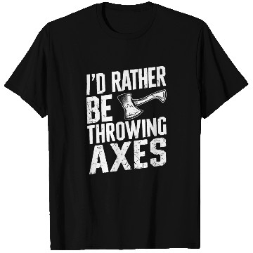 Discover Axe Throwing Enthusiasts Championship Precision T Shirts