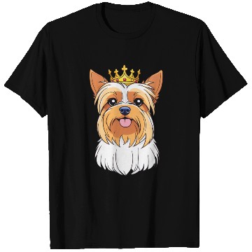 Discover "The crowned ones" - Yorkshire Terrier T Shirts