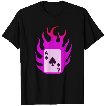 Discover Flaming Card - X-men T Shirts