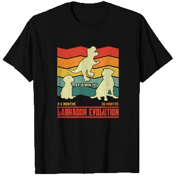 Discover Labrador Lover LABRADOR EVOLUTION Funny T Shirts
