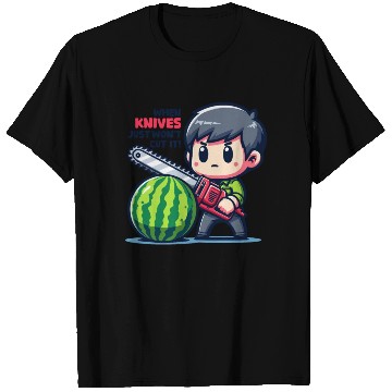 Discover Cutting Watermelon - Melon Chainsaw T Shirts