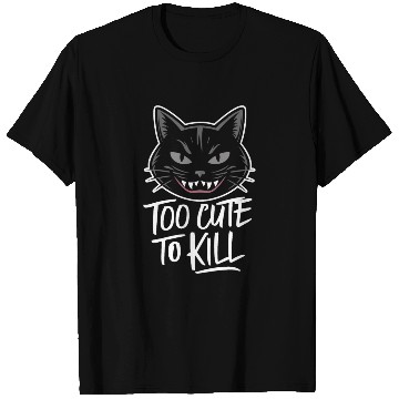 Discover Gothic Emo Cat Design For Cat Lovers And T Shirts