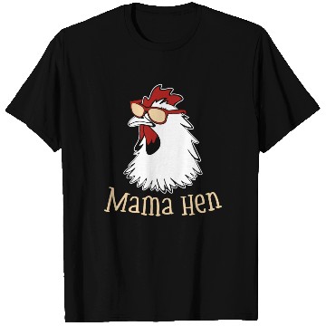 Discover Mama Hen Chicken Mom Farmer Farm Animal T Shirts