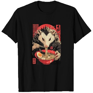 Discover Opossum Ramen Japanese Manga Anime T Shirts