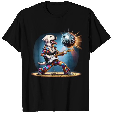 Discover Disco Labrador Retriever dog T Shirts