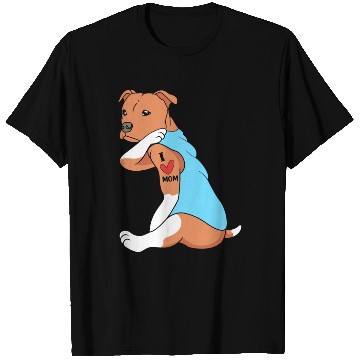 Discover Staffordshire Bull Terrier Dog Mom T Shirts