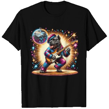 Discover Disco Cane Corso dog T Shirts