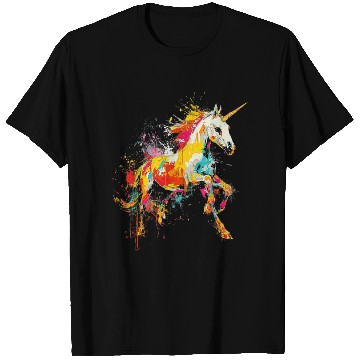 Discover Unicorn Rainbow Animal Zoo T Shirts