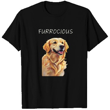 Discover Furrocious Golden Retriever T Shirts