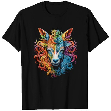 Discover Mandala Animal Graphic Colorful T Shirts