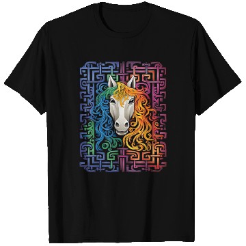 Discover Mandala Animal Colorful Artwork T Shirts