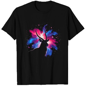 Discover Cool Waterbuck Galaxy Space Art T Shirts