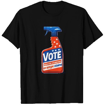 Discover Vote, Removes Stubborn Orange Stains T Shirts