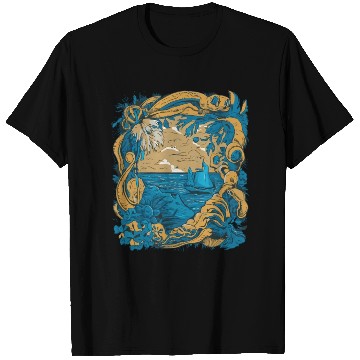 Discover Sun Kissed Shores A Mediterranean Odyssey T Shirts