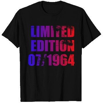 Discover 60th birthday Limited Edition 07/1964 T Shirts