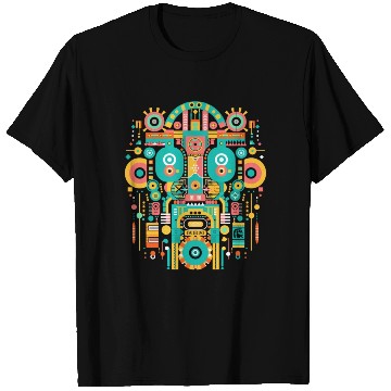 Discover Maya God Mayan Mythology Itzamna Mask Art T Shirts