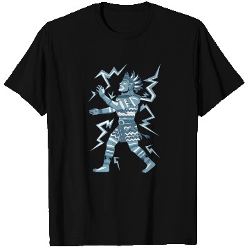 Discover Maya God Mayan Mythology Kauil Lightning Warrior T Shirts