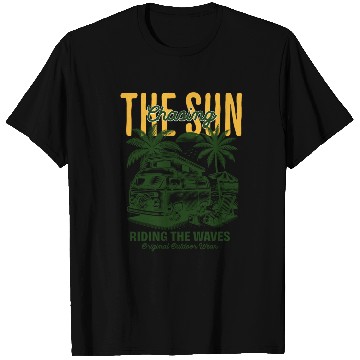 Discover Chasing the Sun Riding the Waves Outdoor Wear T Shirts