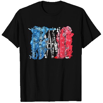 Discover France icons T Shirts