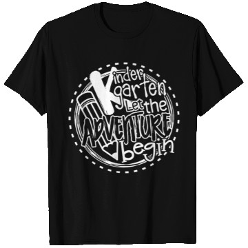 Discover Let Kindergarten Adventure Begin Teacher T Shirts