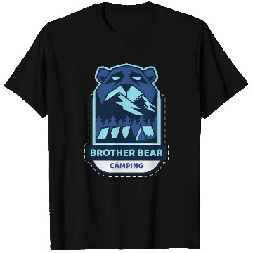 Discover Brother Bear Camping T Shirts