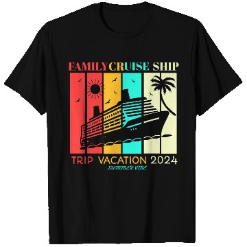 Discover Family Cruise Ship Vacation Trip T Shirts