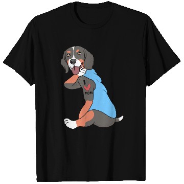 Discover Cute Bernese Dog I Love Mom For Dog Mom T Shirts