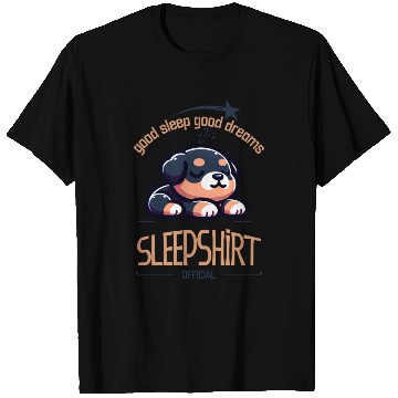 Discover Puppy Dog Official sleepshirt good night T Shirts