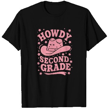 Discover Howdy 2nd Grade Cowboy Cowgirl Back To School T Shirts