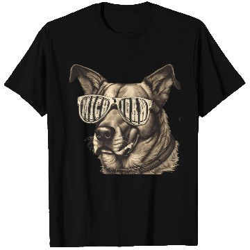 Discover Michigan Sunglasses Graphic Premium T Shirts