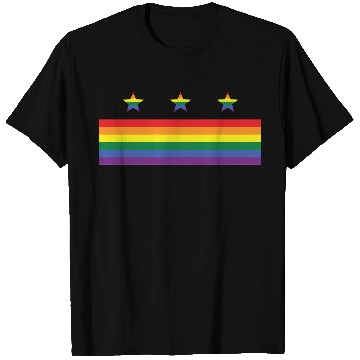 Discover Washington DC Gay Pride Parade Rainbow Flag T Shirts