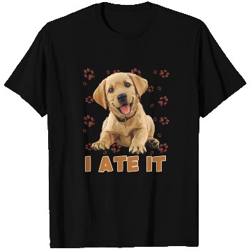 Discover Labrador HUNGRY I ATE IT Labrador Lover Funny T Shirts