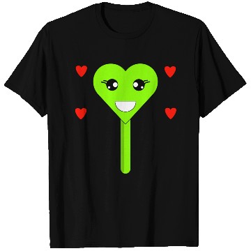 Discover Cuttie Green Lollipop T Shirts