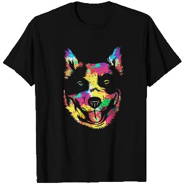 Discover Retro Vibe Australian Cattle Dog For Dog Breeder T Shirts