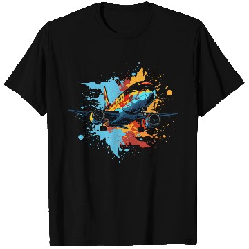 Discover Aircraft Graffiti T Shirts