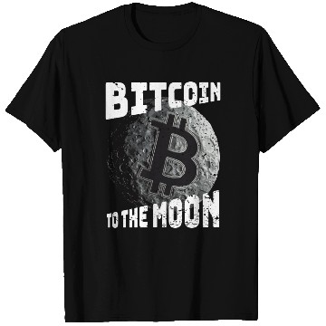 Discover Bitcoin to the moon! Cryptocurrency Crypto T Shirts